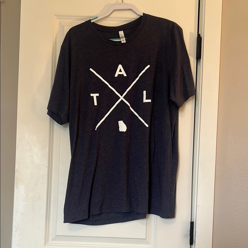 Blue Atlanta Braves graphic tee